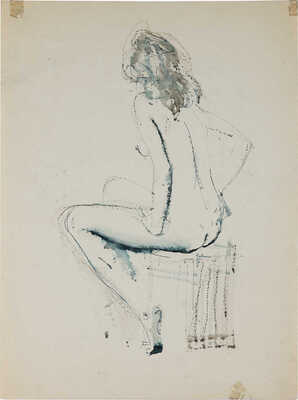 Даран (Райхман) Даниил Борисович.  Обнаженная со спины